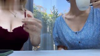 Hollyloly ve Athelina en seksi lezbiyen videosu